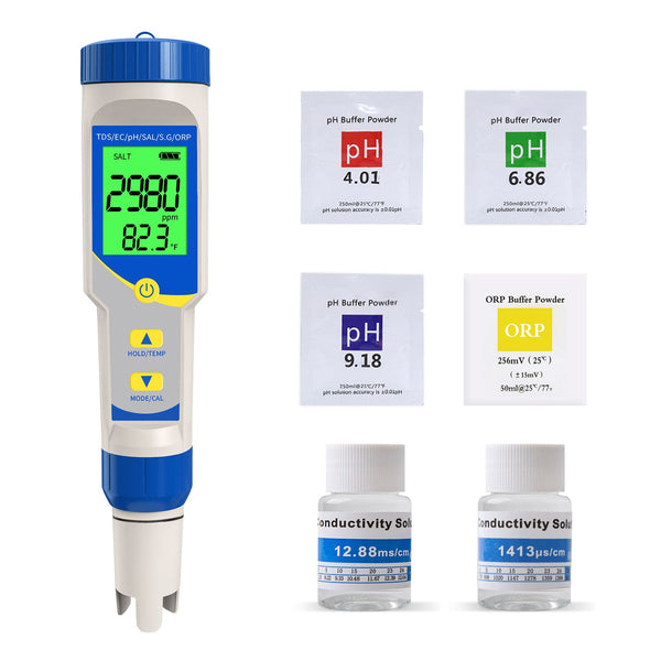YIERYI 7-in-1 Water Quality Tester